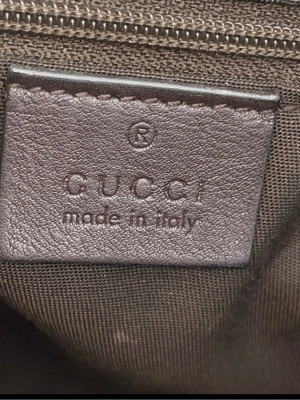 Gucci 🤎 Courrier GG Supreme Messenger bag with Tiger Patch -GUC (Rare design)